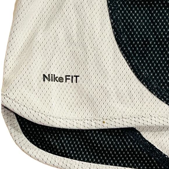 NikeFIT Reversible Basketball Jersey White Black Sleeveless Mesh Tank Mens Small - Picture 9 of 14